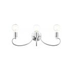 Livex Lighting 16583-05 Bari 3-Lights 180W Polished Chrome Bath Vanity Light