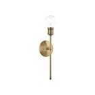 Livex Lighting Lansdale 16711-01 60W 1-Light Antique Brass Wall Sconce