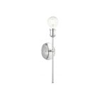 Livex Lighting Lansdale 16711-05 60W 1-Light Polished Chrome Wall Sconce