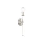 Livex Lighting Lansdale 16711-91 60W 1-Light Brushed Nickel Wall Sconce