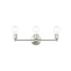 Livex Lighting 16713-91 Lansdale 3-Lights 180W Brushed Nickel Bath Vanity Light