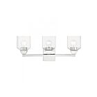Livex Lighting 16773-05 Aragon 3-Lights 300W Polished Chrome Bath Vanity Light