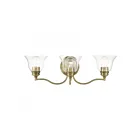 Livex Lighting 16933-01 Moreland 3-Lights 180W Antique Brass Bath Vanity Light