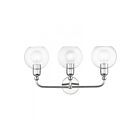 Livex Lighting 16973-05 Downtown 3-Lights 180W Polished Chrome Bath Vanity Light