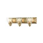 Livex Lighting Birmingham 17073-01 3-Lights 300W Antique Brass Vanity Light