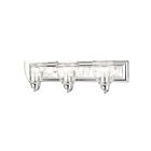 Livex Lighting Birmingham 17073-05 3-Lights 300W Polished Chrome Vanity Light