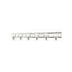 Livex Lighting Birmingham 17076-05 6-Lights 600W Polished Chrome Vanity Light