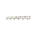 Livex Lighting Birmingham 17076-91 6-Lights 600W Brushed Nickel Vanity Light