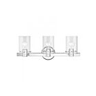 Livex Lighting 17233-05 Munich 3-Lights 180W Polished Chrome Bath Vanity Light