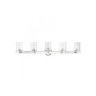 Livex Lighting 17235-05 Munich 5-Lights 300W Polished Chrome Bath Vanity Light
