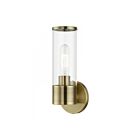 Livex Lighting Banca 17281-01 60W 1-Light Antique Brass Wall Sconce