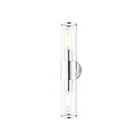 Livex Lighting 17282-05 Banca 2-Lights 120W Polished Chrome Bath Vanity Light