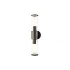 Livex Lighting 17282-46 Banca 2-Lights 120W Black Chrome Bath Vanity Light