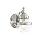 Livex Lighting 17411-91 Oldwick 1-Light 75W Brushed Nickel Bath Vanity Light