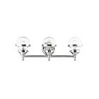 Livex Lighting 17413-05 Oldwick 3-Lights 225W Polished Chrome Bath Vanity Light