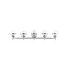 Livex Lighting 17415-05 Oldwick 5-Lights 375W Polished Chrome Bath Vanity Light