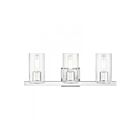 Livex Lighting 18033-05 Clarion 3-Lights 180W Polished Chrome Bath Vanity Light