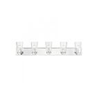 Livex Lighting 18185-05 Cityview 5-Lights 300W Polished Chrome Bath Vanity Light