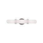 Livex Lighting 1903-91 Pelham 3-Lights 180W Brushed Nickel Bath Vanity Light