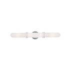 Livex Lighting 1904-05 Pelham 4-Lights 240W Polished Chrome Bath Vanity Light