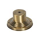 Livex Lighting 2001-01 Antique Brass Outdoor Pier Mount Adapter