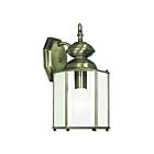 Livex Lighting 2007-01 1-Light 100W Antique Brass Wall Lantern
