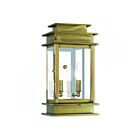 Livex Lighting 2014-01 Princeton 2-lights 120W Antique Brass Outdoor Wall Lantern