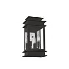 Livex Lighting 2014-04 Princeton 2-lights 120W Black Outdoor Wall Lantern