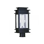 Livex Lighting Princeton 2015-07 2-Lights 120W Bronze Outdoor Post Lantern