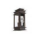 Livex Lighting Princeton 2016-07 2-Lights 120W Bronze Wall Lantern