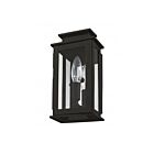 Livex Lighting 20191-04 Princeton 1-light 60W Black Outdoor Wall Lantern