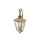 Livex Lighting 2033-01 Cambridge 3-lights 180W Antique Brass Outdoor Wall Lantern