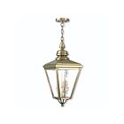 Livex Lighting 2035-01 Cambridge 3-Lights 180W Antique Brass Outdoor Pendant Light