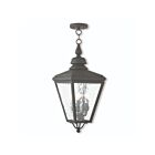 Livex Lighting 2035-04 Cambridge 3-Lights 180W Black Outdoor Pendant Light