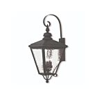 Livex Lighting 2036-04 Cambridge 4-lights 240W Black Outdoor Wall Lantern