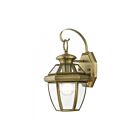 Livex Lighting 2051-01 Monterey 1-light 100W Antique Brass Outdoor Wall Lantern