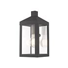 Livex Lighting 20581-76 Nyack 1-light 100W Scandinavian Gray Outdoor Wall Lantern