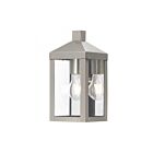 Livex Lighting 20581-91 Nyack 1-light 100W Brushed Nickel Outdoor Wall Lantern