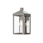 Livex Lighting 20582-91 Nyack 1-light 100W Brushed Nickel Outdoor Wall Lantern