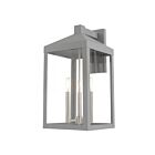 Livex Lighting 20585-80 Nyack 3-lights 180W Nordic Gray Outdoor Wall Lantern