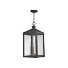 Livex Lighting 20587-07 Nyack 3-Lights 180W Bronze Outdoor Pendant Light