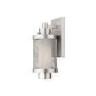 Livex Lighting 20681-91 Nottingham 1-light 60W Brushed Nickel Outdoor Wall Lantern