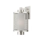 Livex Lighting 20683-91 Nottingham 1-light 60W Brushed Nickel Outdoor Wall Lantern