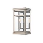 Livex Lighting 20702-91 Hopewell 2-lights 120W Brushed Nickel Outdoor Wall Lantern