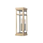 Livex Lighting 20703-01 Hopewell 1-light 60W Antique Brass Outdoor Wall Lantern