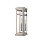 Livex Lighting 20703-91 Hopewell 1-light 60W Brushed Nickel Outdoor Wall Lantern