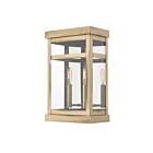 Livex Lighting 20705-01 Hopewell 2-lights 120W Antique Brass Outdoor Wall Lantern