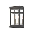Livex Lighting 20705-07 Hopewell 2-lights 120W Bronze Outdoor Wall Lantern