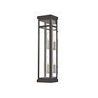 Livex Lighting 20706-07 Hopewell 2-lights 120W Bronze Outdoor Wall Lantern