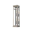 Livex Lighting 20706-91 Hopewell 2-lights 120W Brushed Nickel Outdoor Wall Lantern